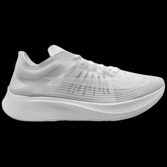 nike zoom fly sp triple white